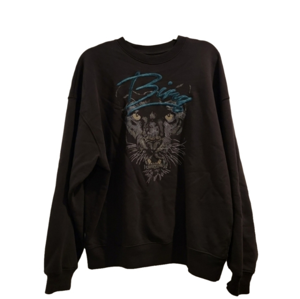 'sold' Anine Bing, Vintage black- Kenny Sweatshirt Panther LNC, A MUST HAVE. - Picture 2 of 4